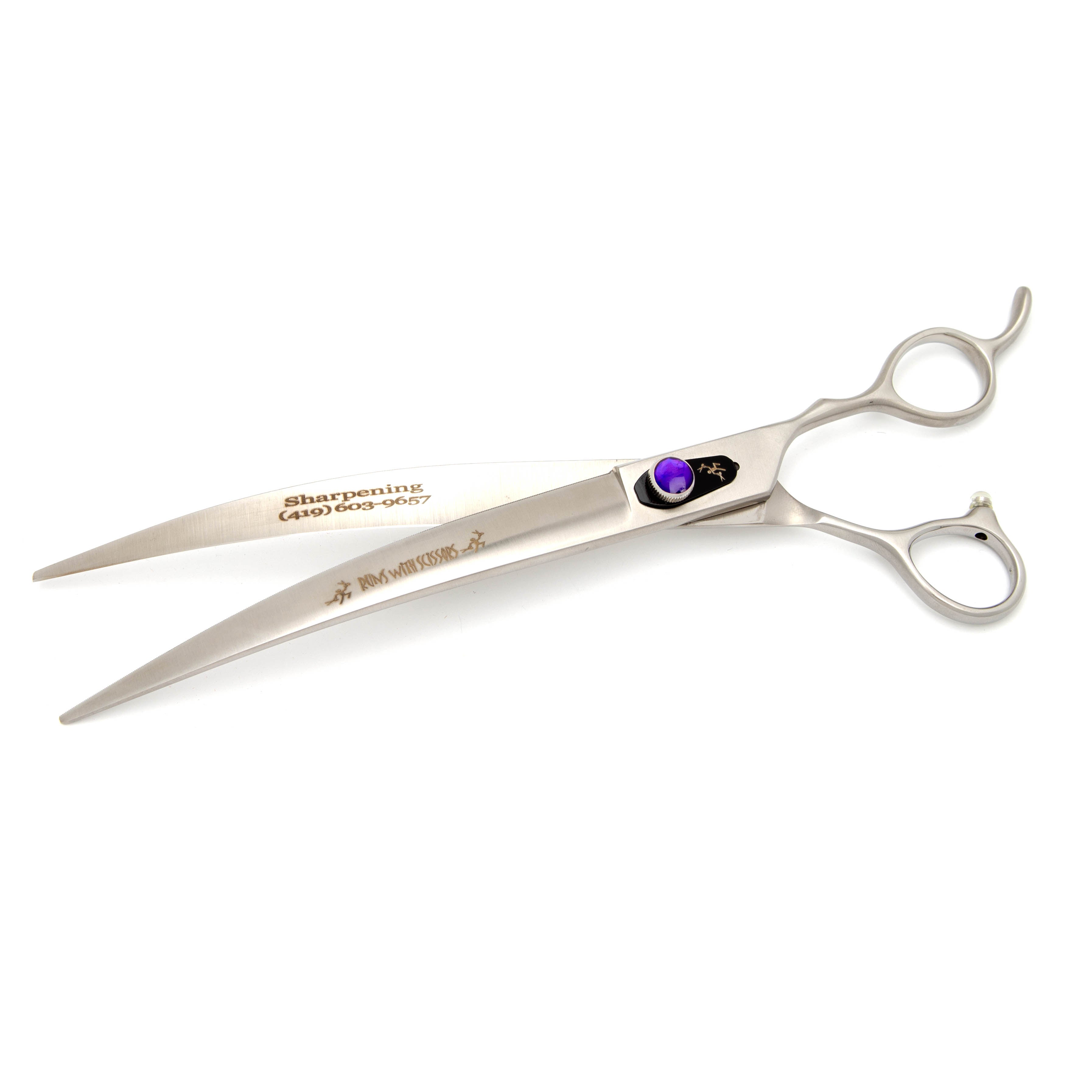 Runs with Scissors "99" Series Curved Grooming Shear