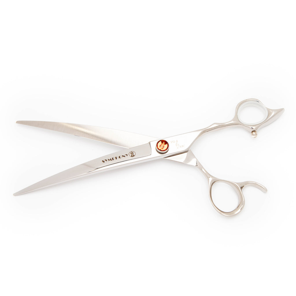 Symphony "S" Series FitGrip Curved Grooming Shears - Sharp Shop Guy
