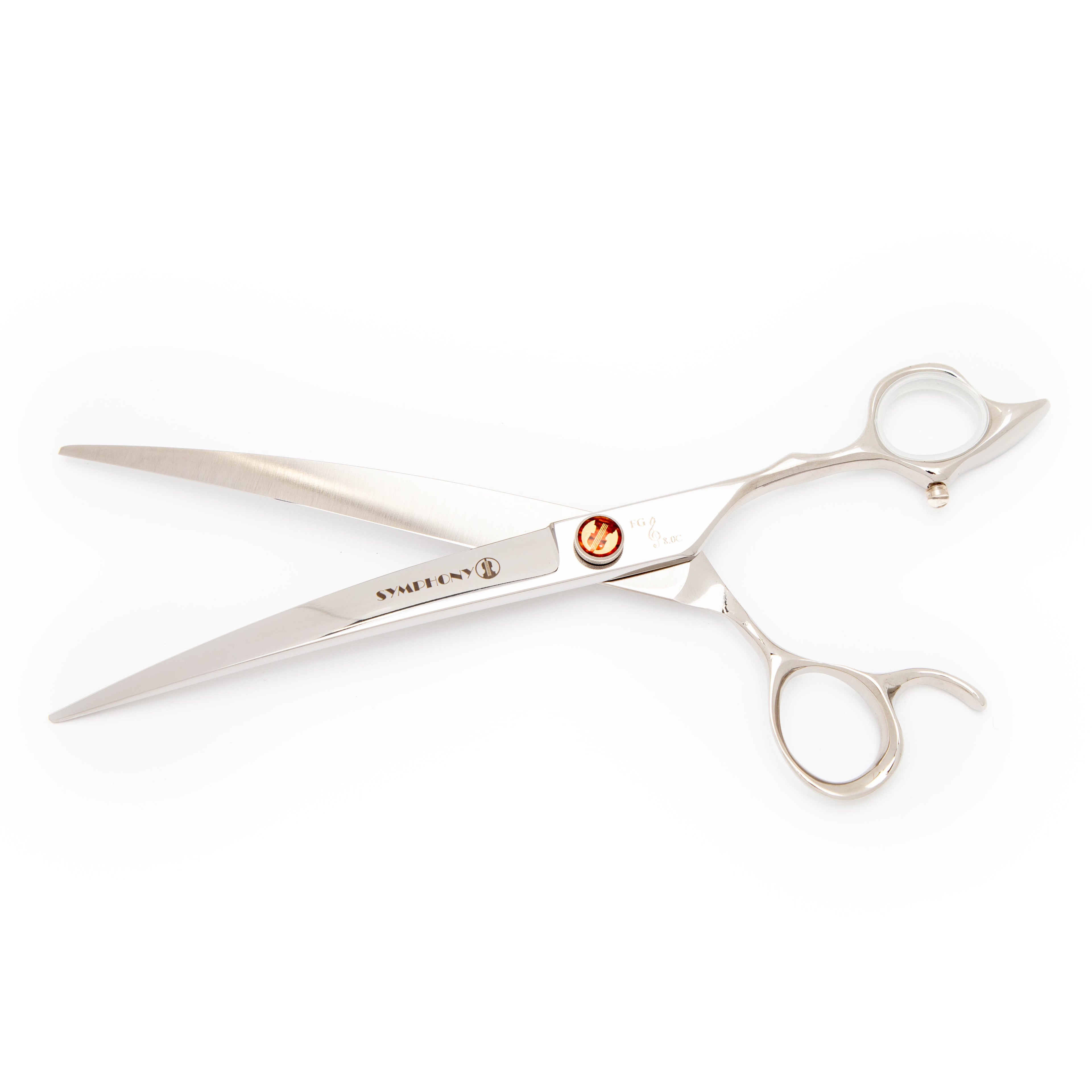 Symphony "S" Series FitGrip Curved Grooming Shears